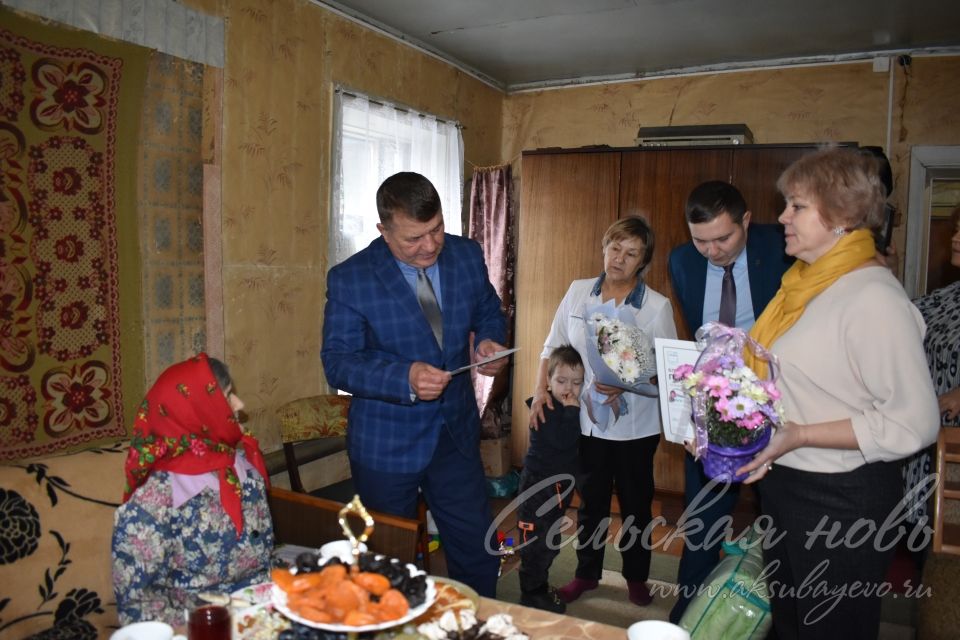 Ветерана аксубаевской редакции наградили Благодарственным письмом АО «Татмедиа»