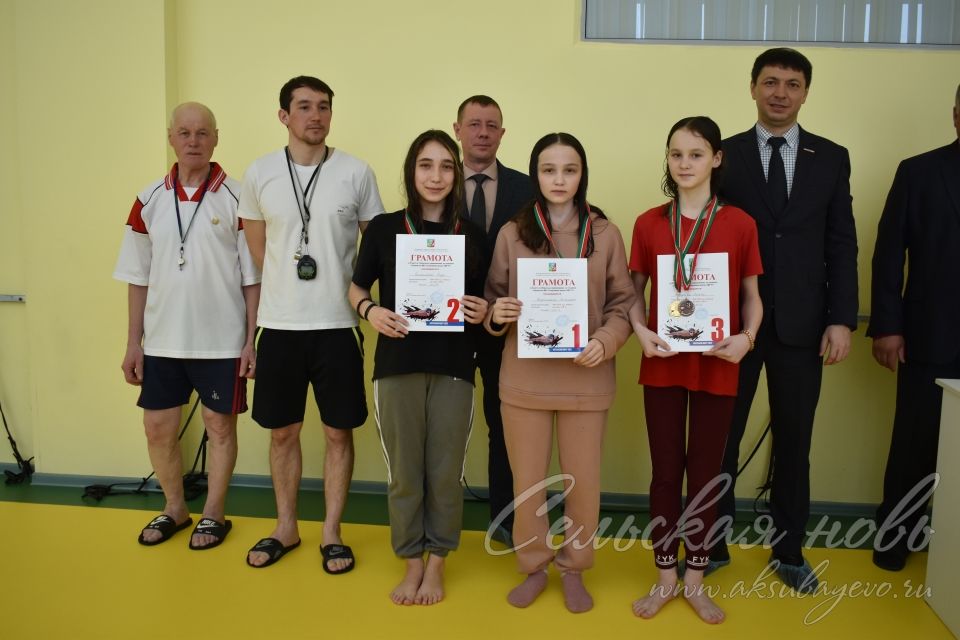 В Аксубаеве прошли отборочные соревнования по плаванию