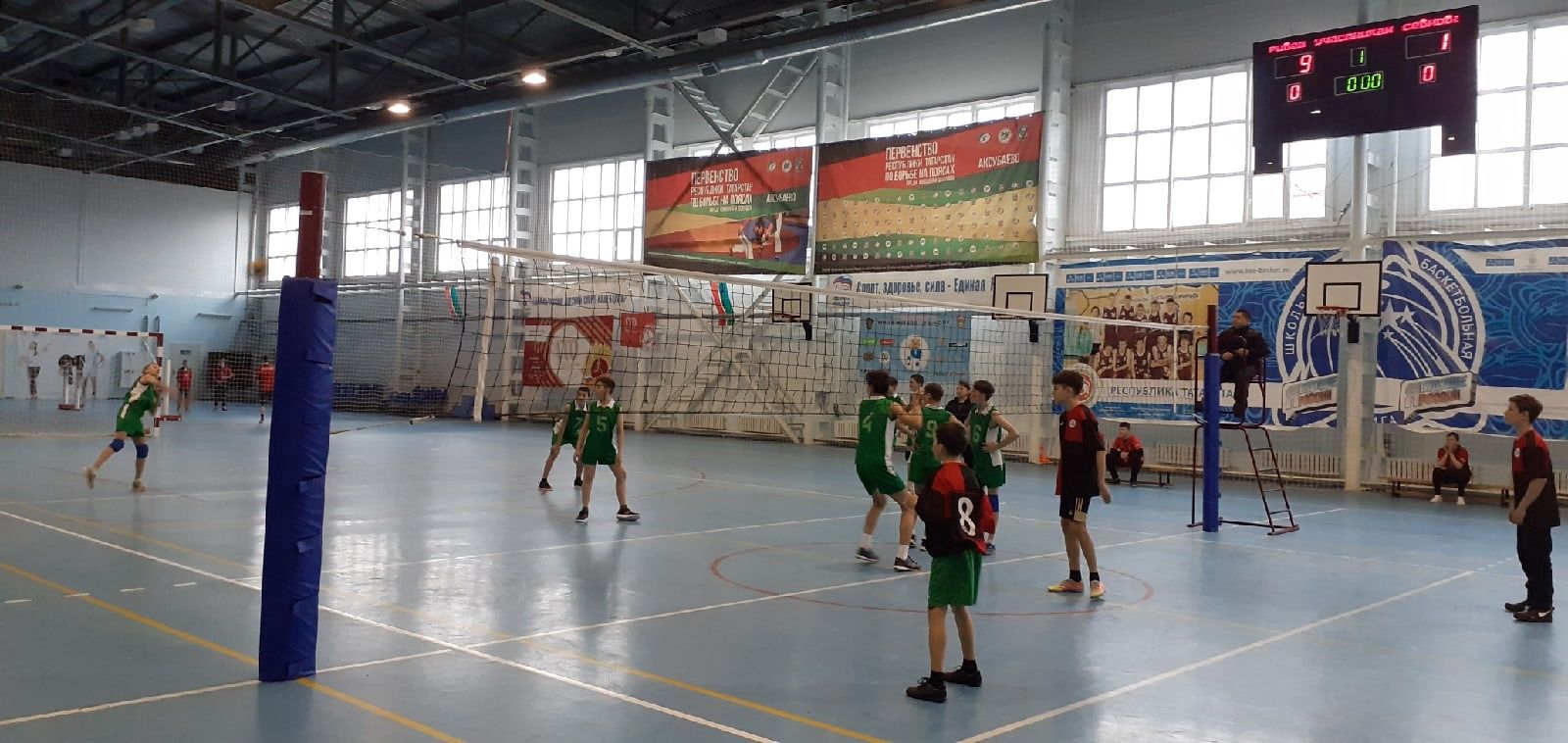 В Аксубаеве прошло Первенство спортивной школы по волейболу