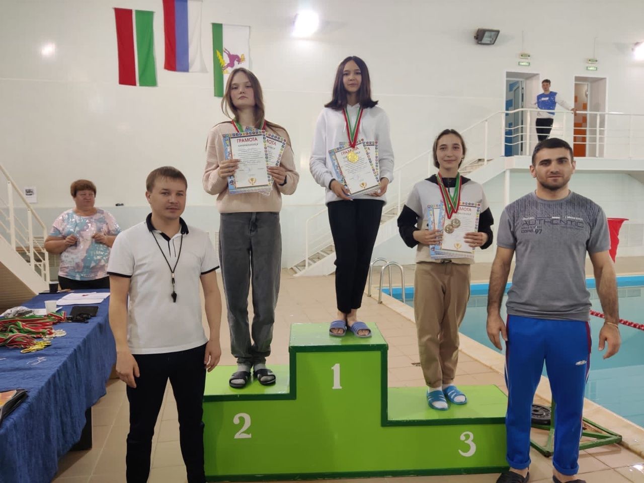 Аксубаевские пловцы показали хороший результат на межрайонных соревнованиях