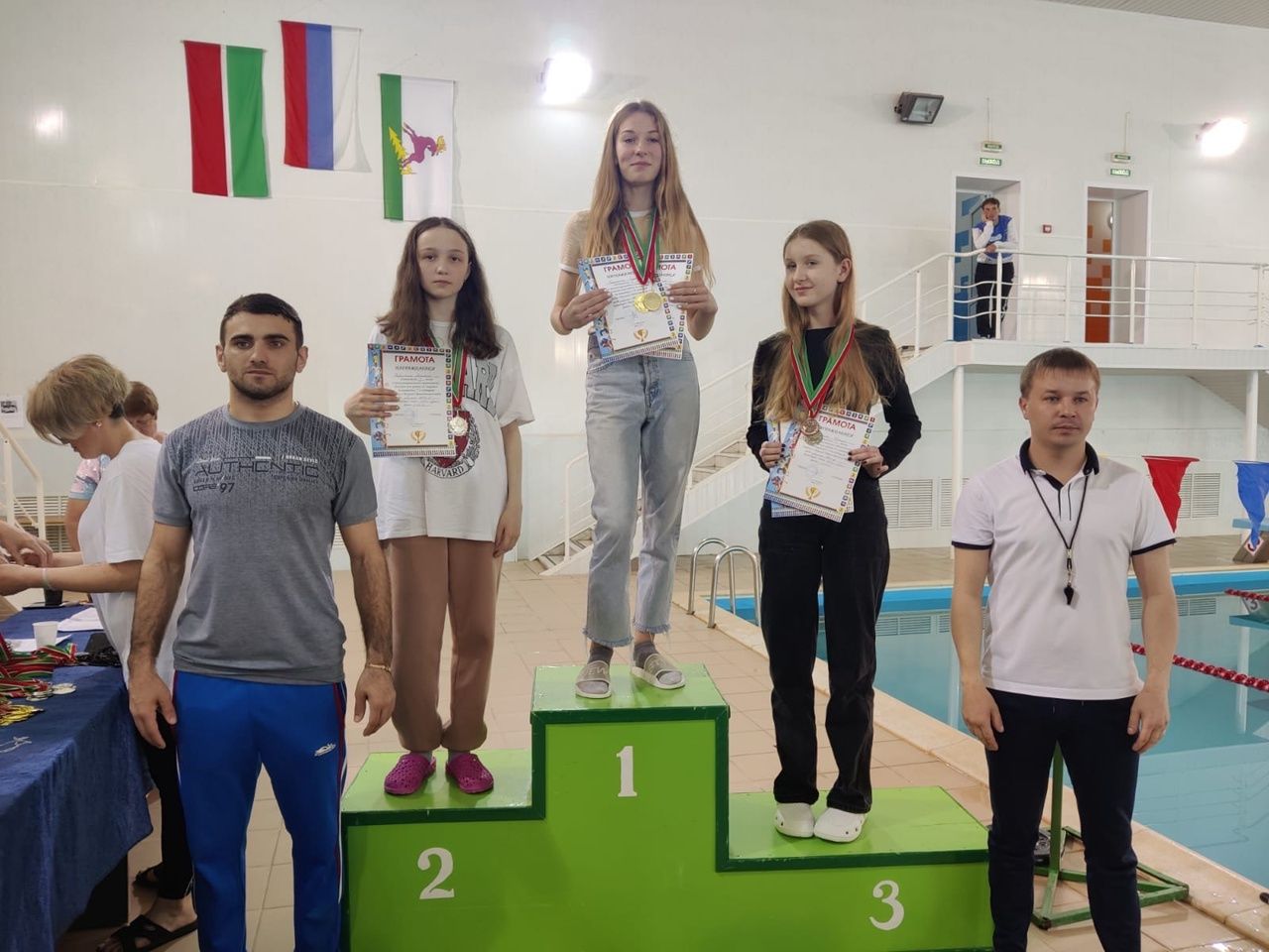 Аксубаевские пловцы показали хороший результат на межрайонных соревнованиях