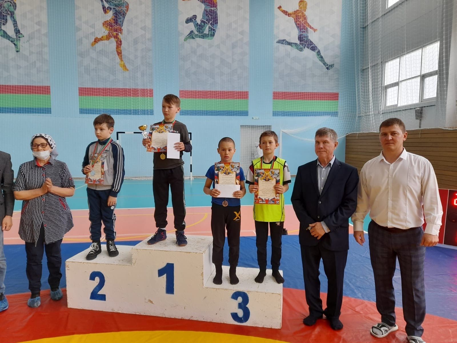 Аксубаевские спортсмены заняли призовые места на отрытых соревнованиях по корэш