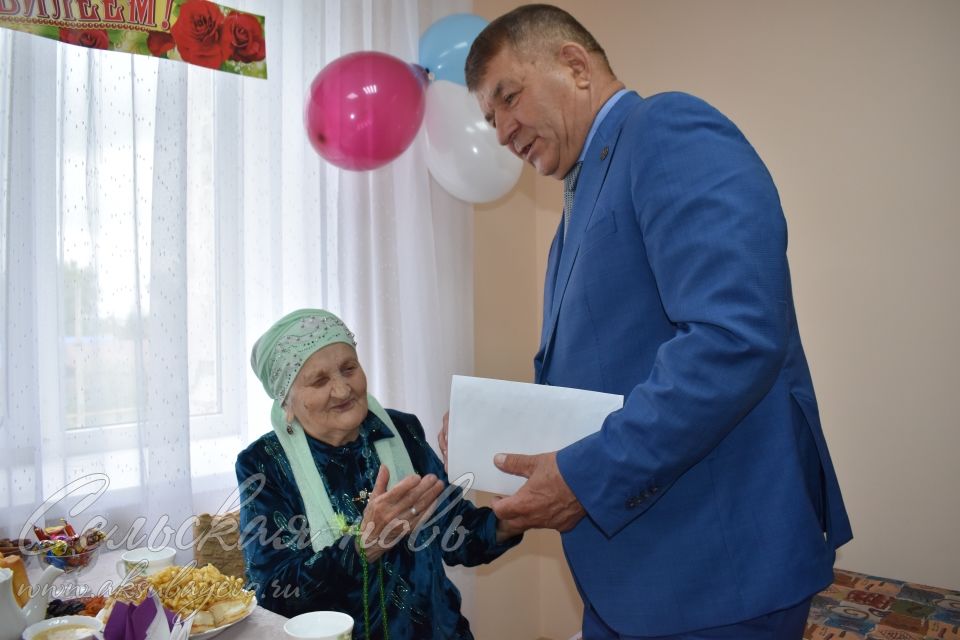 Аксубаевского ветерана поздравили в КЦСОН «Нежность»