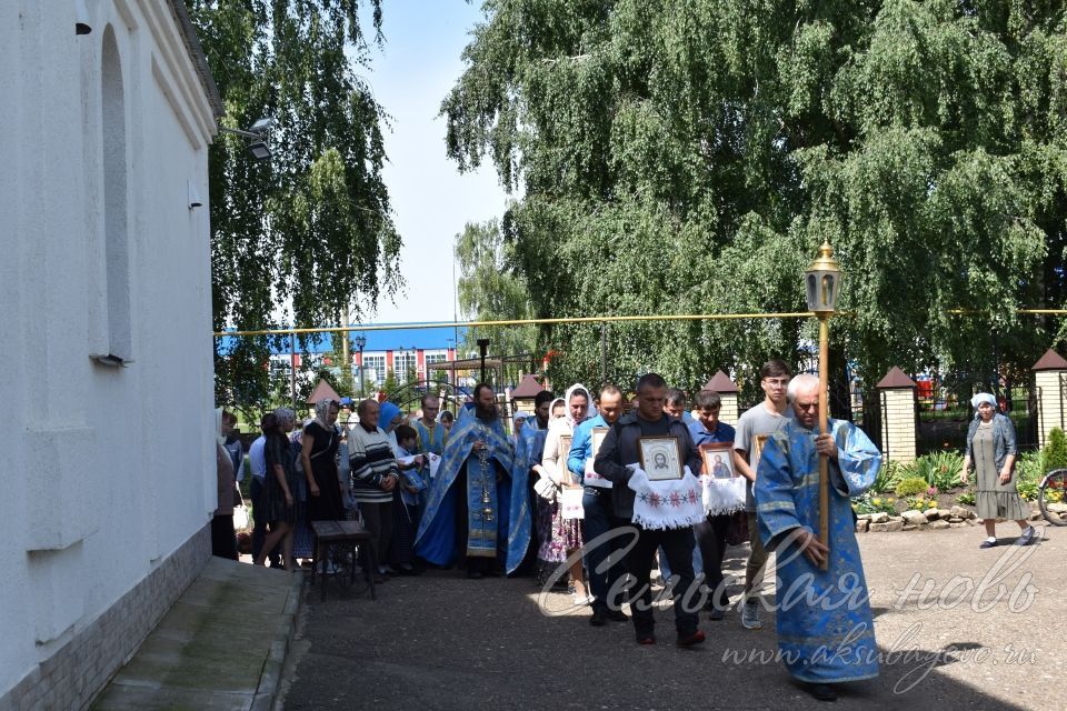 В Аксубаевском районе отметили праздник Казанской иконы Божьей матери