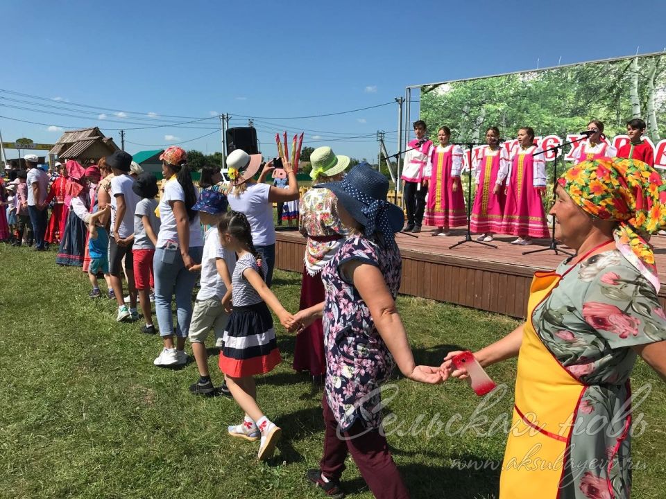 В Аксубаеве состоялся детский праздник «Град русских забав»