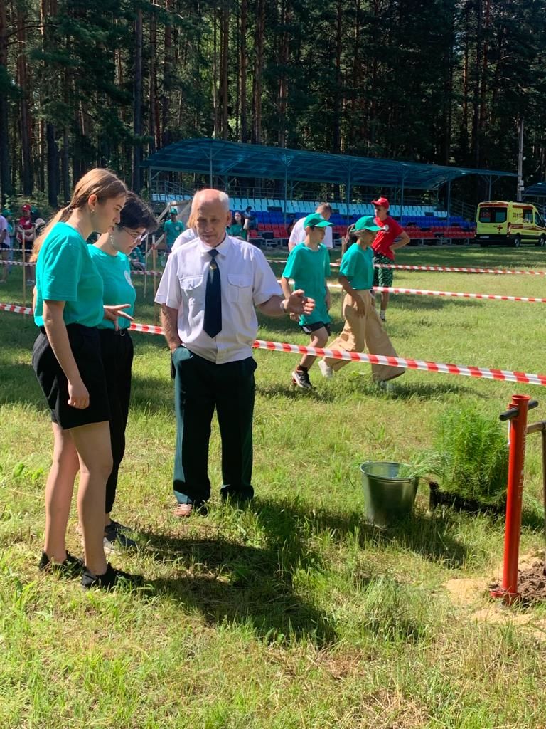 Аксубаевский «Лесной патруль» вошел в десятку лучших школьных лесничеств республики