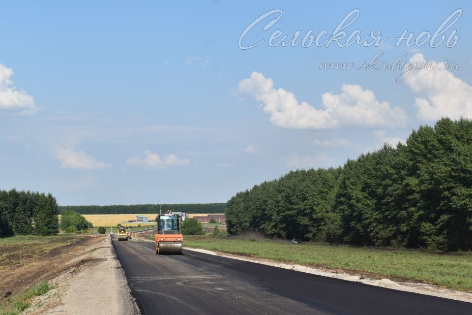 Дорогу на Нижнюю Татарскую Майну сдадут в конце сентября