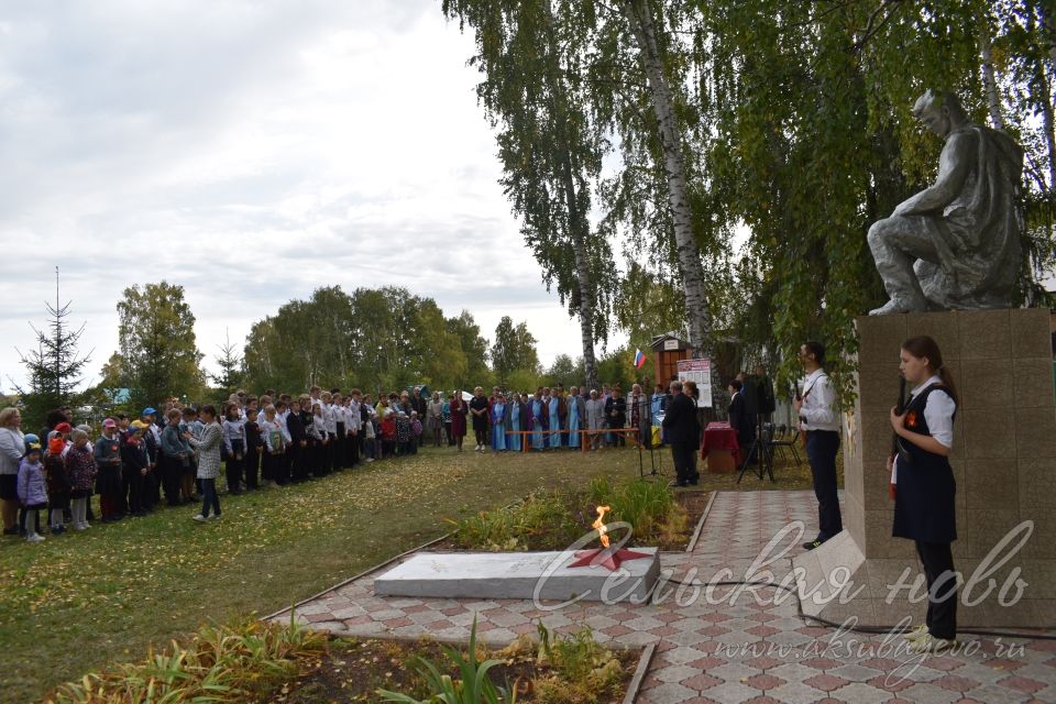 В Аксубаевском районе отметили юбилей Героя Советского Союза Григория Романова