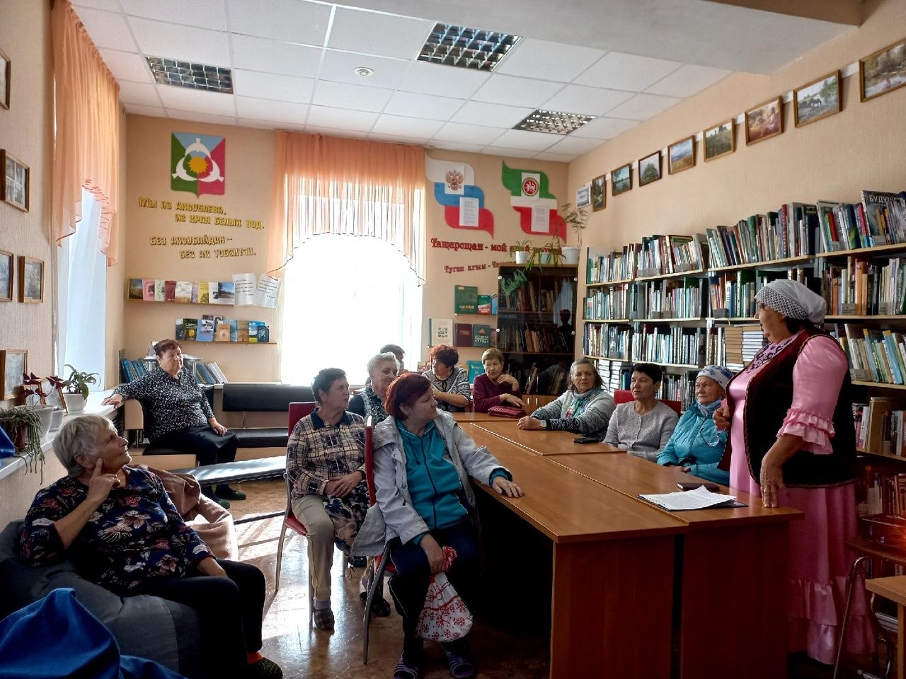 В Аксубаевской библиотеке великому поэту посвятили вечер