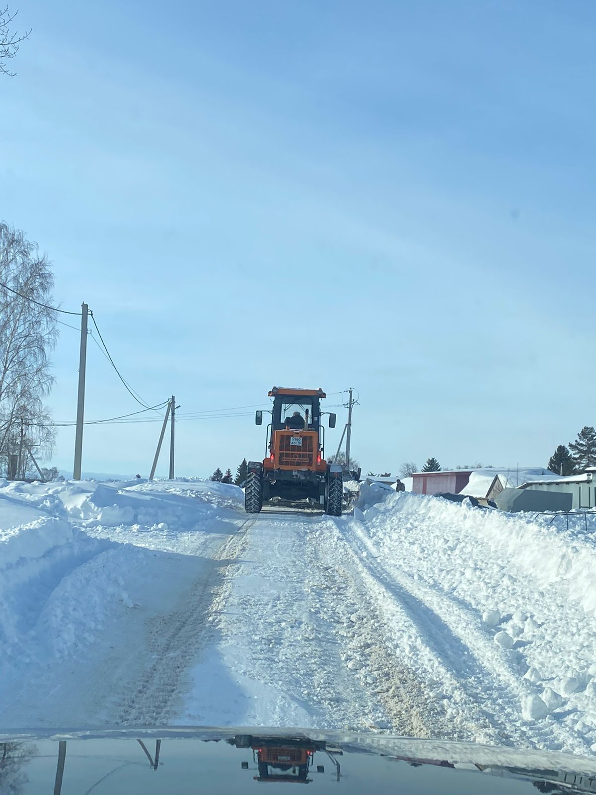 Алмаз Бакиров прокомментировал ситуацию по очистке снега в Аксубаеве