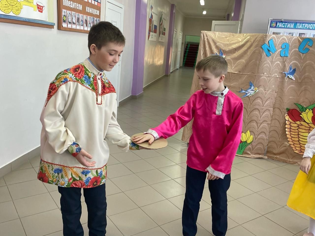 Начиная с понедельника малыши Кривоозерской школы участвуют в разных мероприятиях