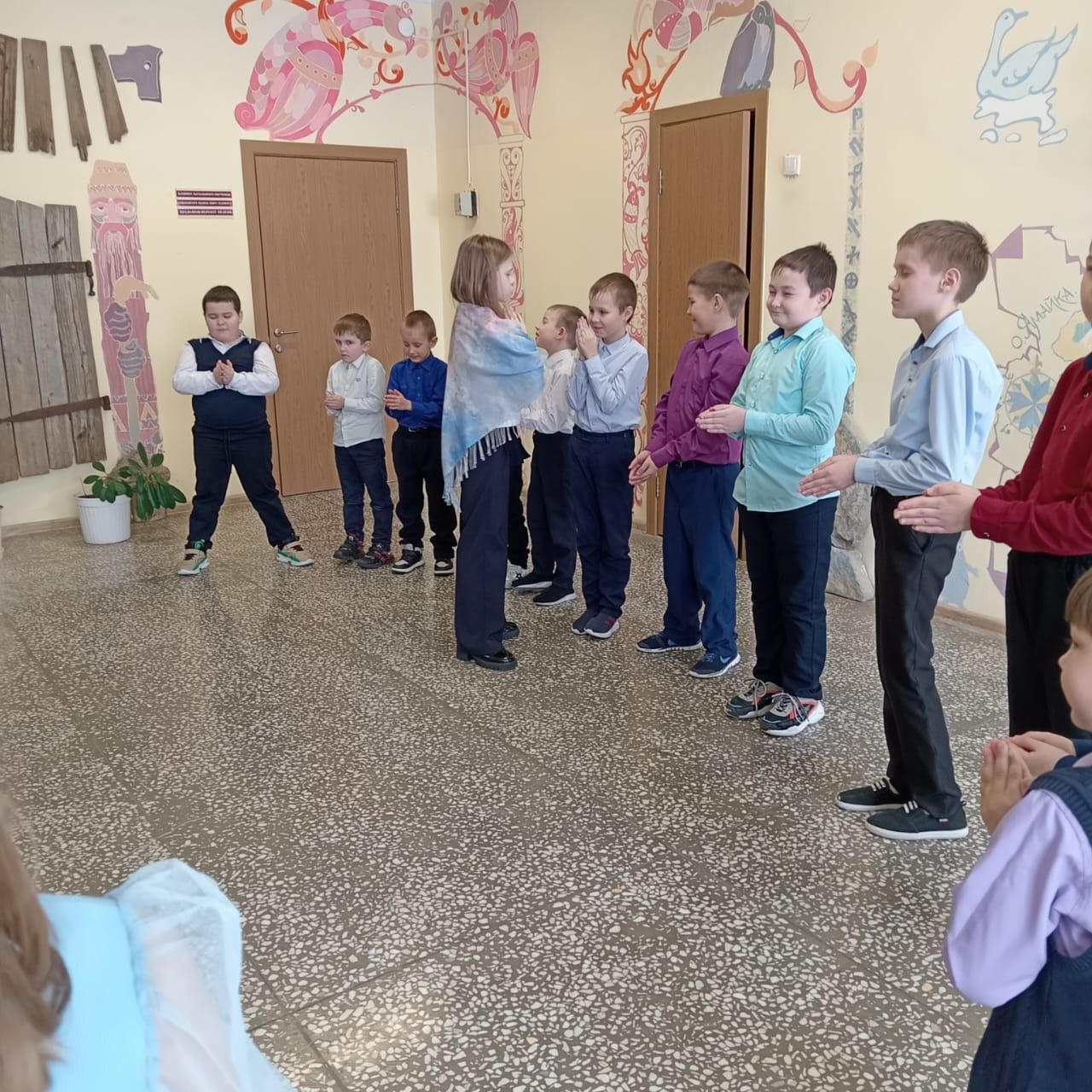 Школьников Аксубаевского района знакомят с народными традициями
