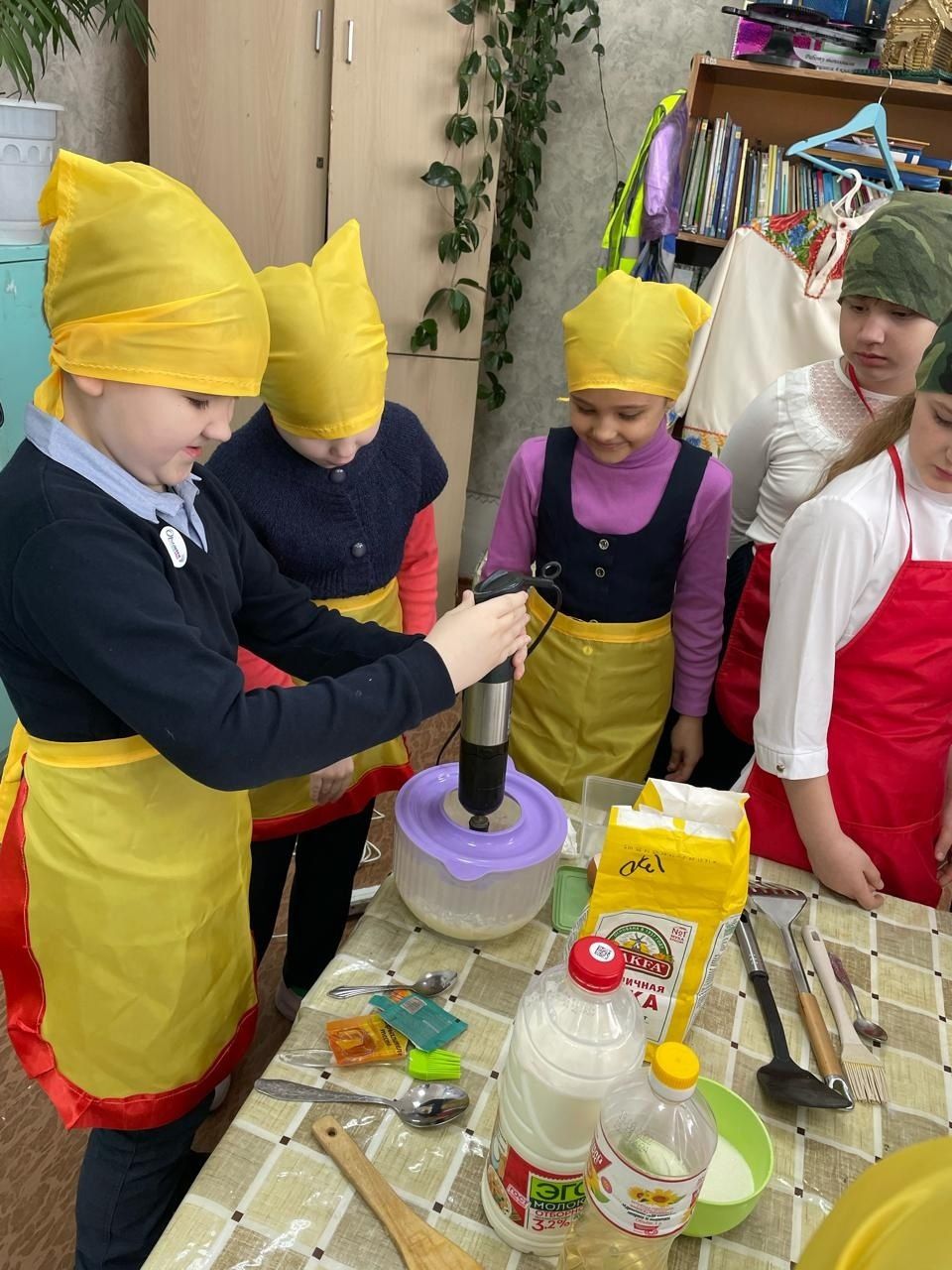 Школьников Аксубаевского района знакомят с народными традициями
