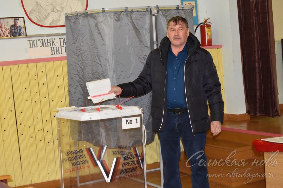 В Старой Киремети проголосовало 70 процентов избирателей