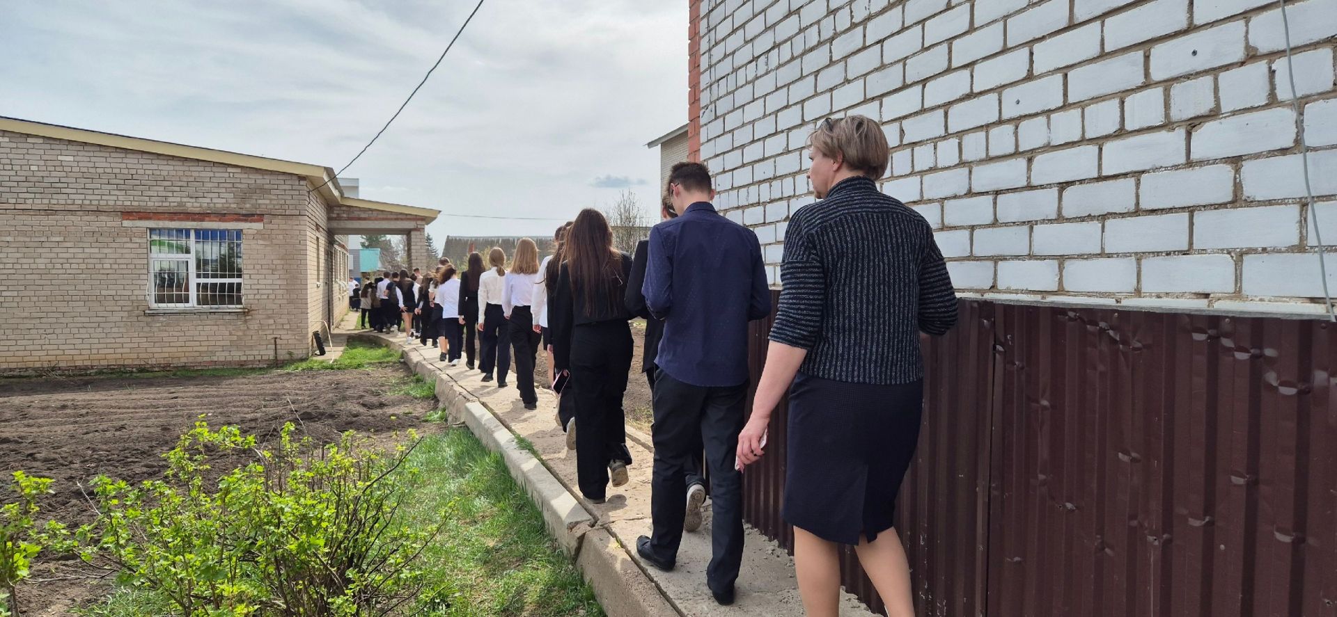 Неделя в Аксубаевской школе началась с сигнала учебной тревоги