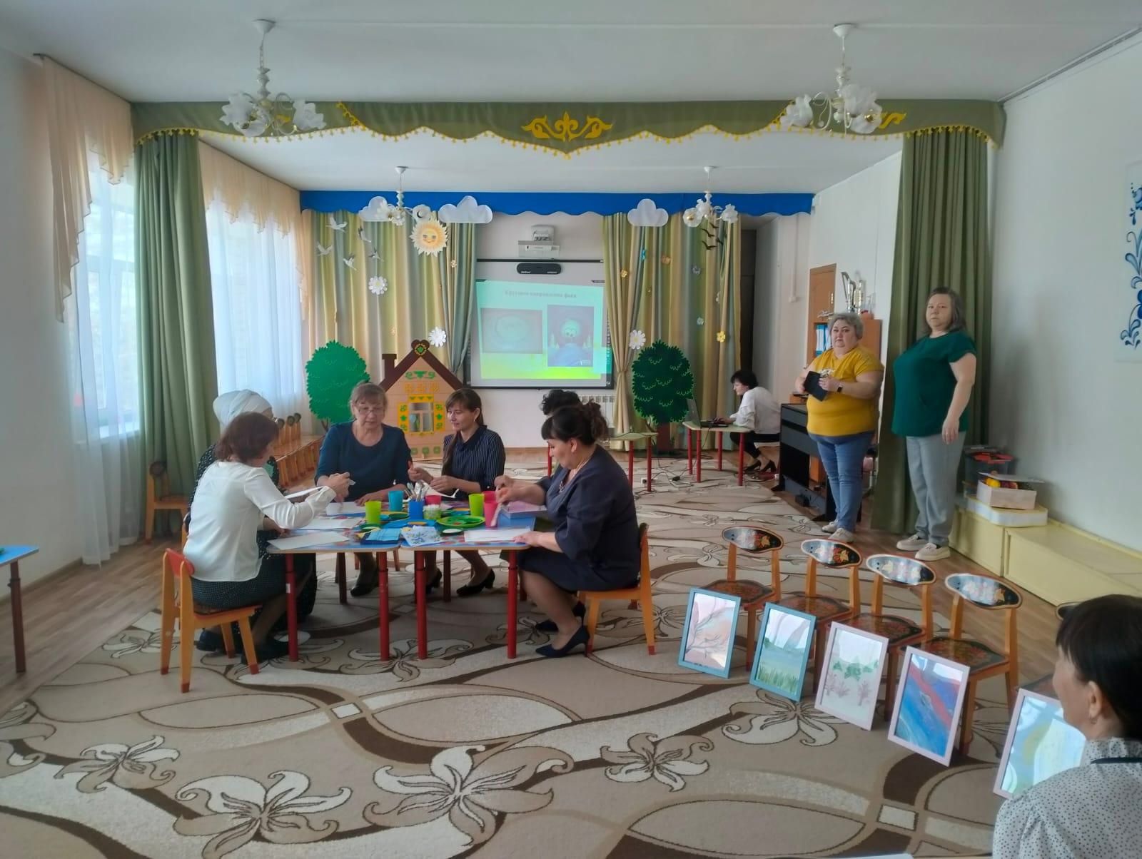 Воспитатели детских садов района дали мастер-классы