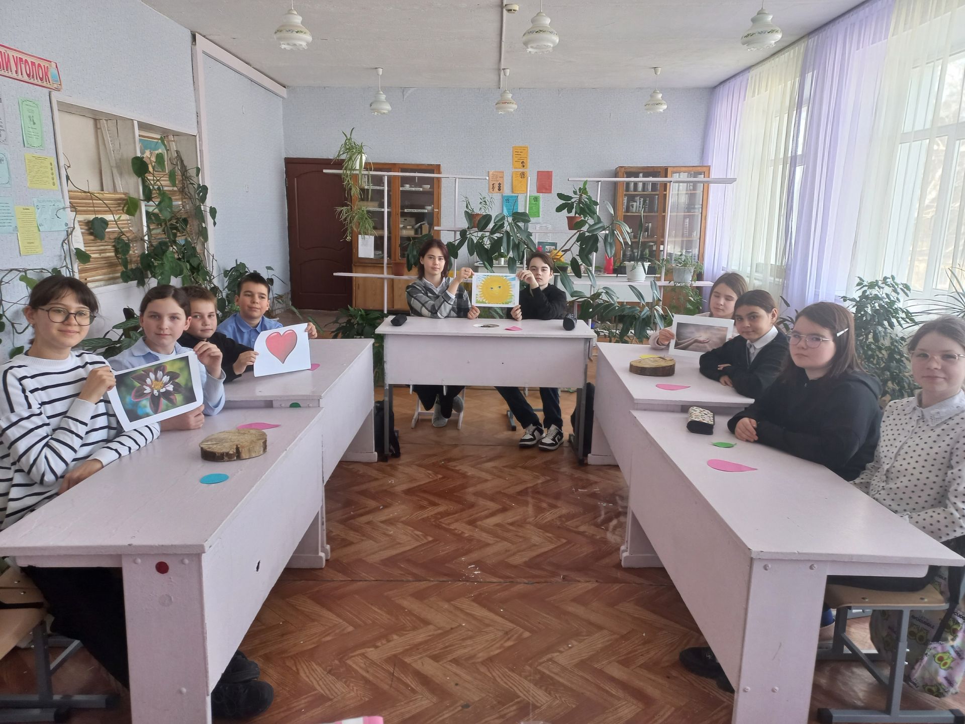 На неделе географии учащимся Новодемкинской школы открылись удивительные уголки планеты