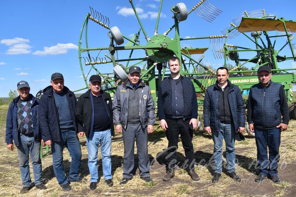 Аксубай районында терлек азыгы әзерләү сезонына әзерлекне тикшерделәр