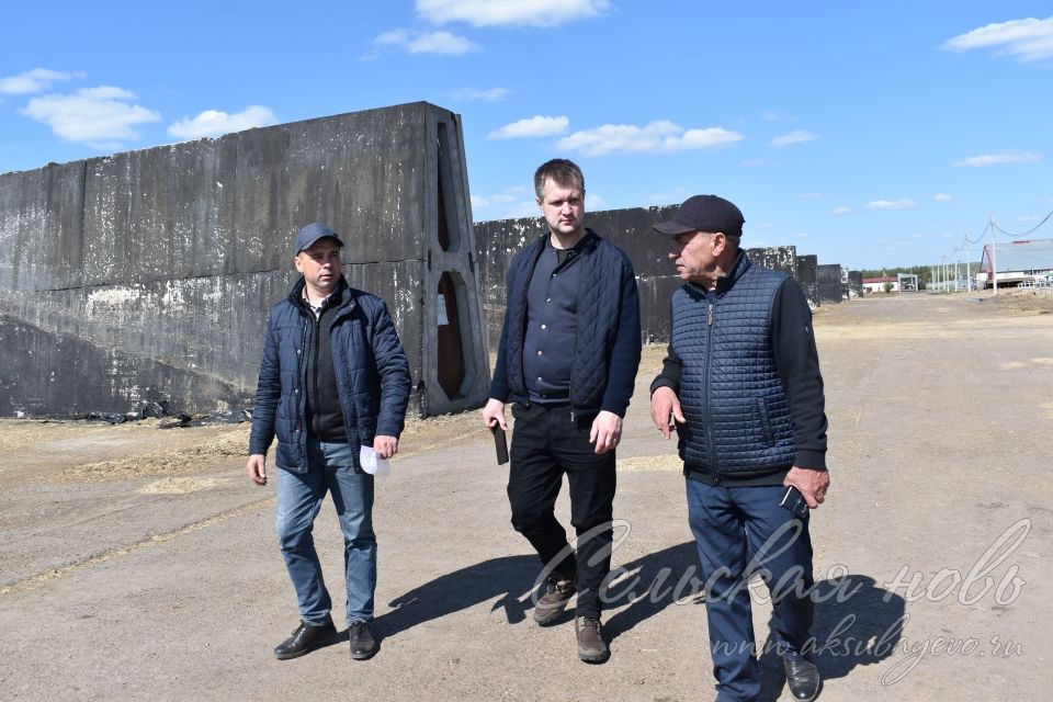 Аксубай районында терлек азыгы әзерләү сезонына әзерлекне тикшерделәр