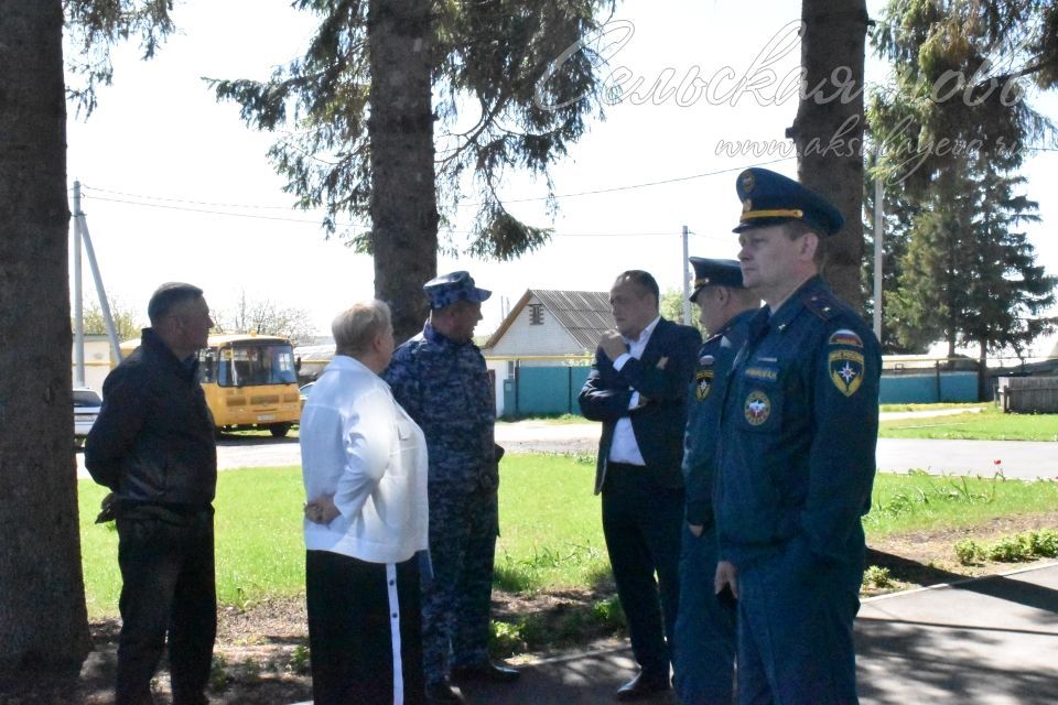 Аксубай мәктәбендә террорчылыкка каршы күренеш эшләнде