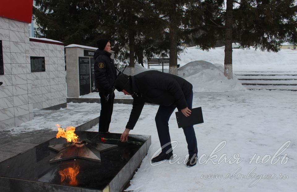 В Аксубаеве почтили память жителей и защитников блокадного Ленинграда