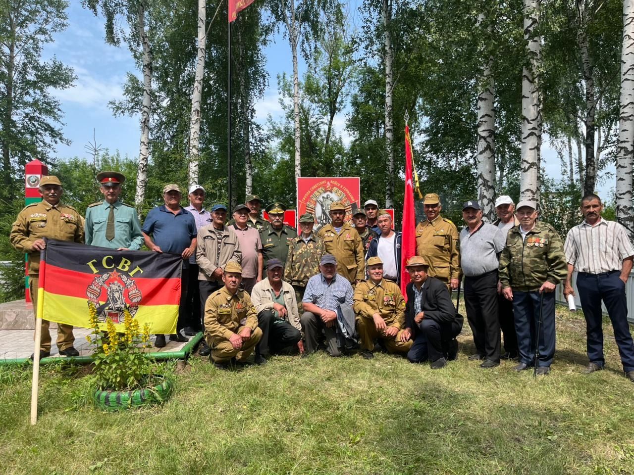 Аксубай районында Көнбатыш төркеме гаскәрләренә һәйкәл ачылды