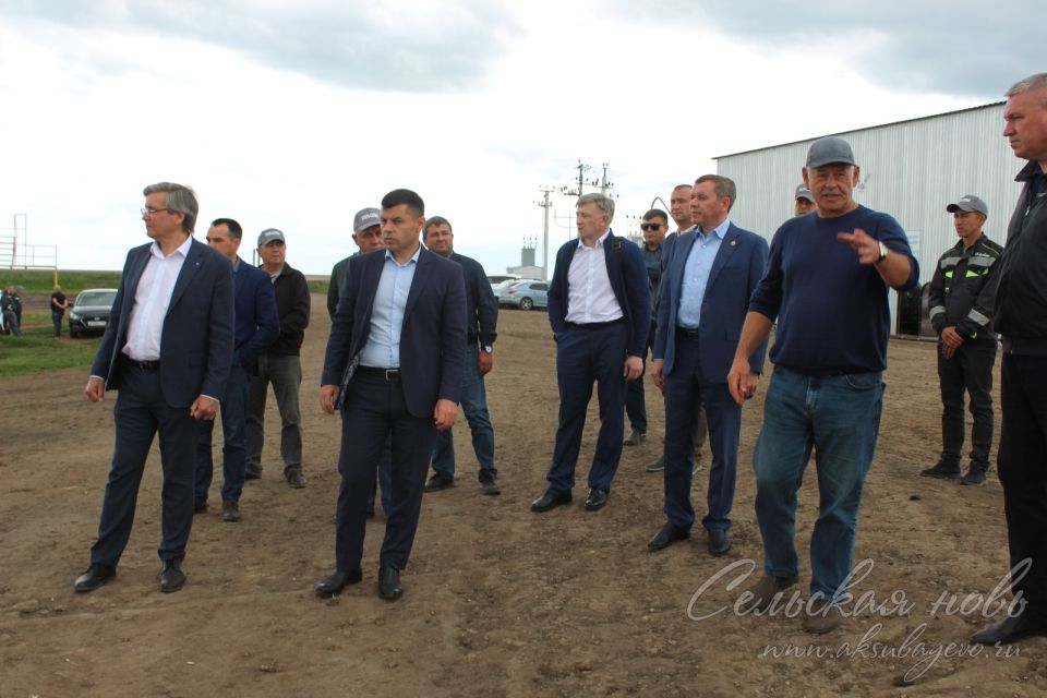 Аксубай районында Марат Җәббаров эш сәфәре белән булып китте