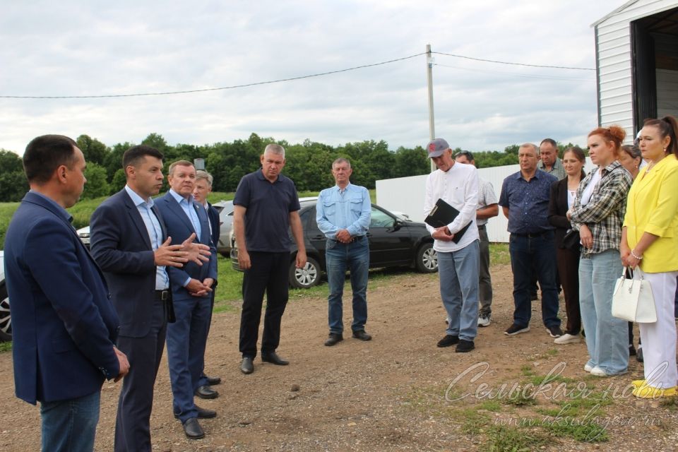 Аксубай районында Марат Җәббаров эш сәфәре белән булып китте