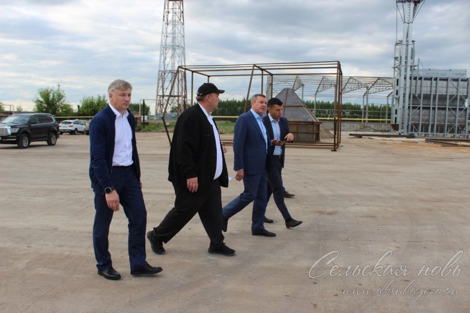 Аксубай районында Марат Җәббаров эш сәфәре белән булып китте