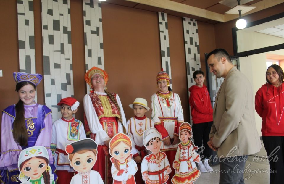 Виталий Тимирясов исемендәге Аксубай мәктәбендә Татарстан Рәисе ярдәмчесе булды