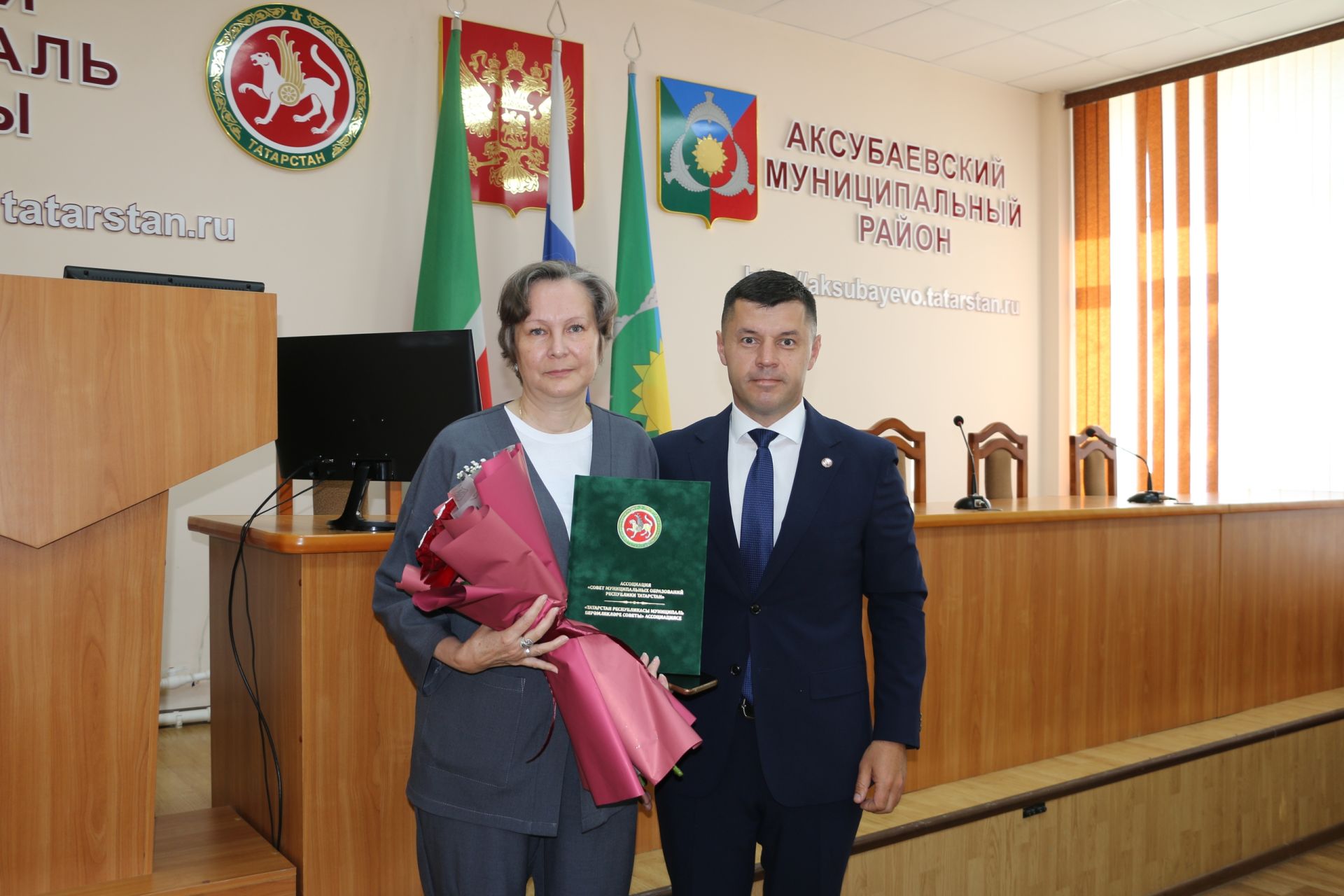 Аксубай муниципаль структура хезмәткәре республика бүләгенә лаек булды
