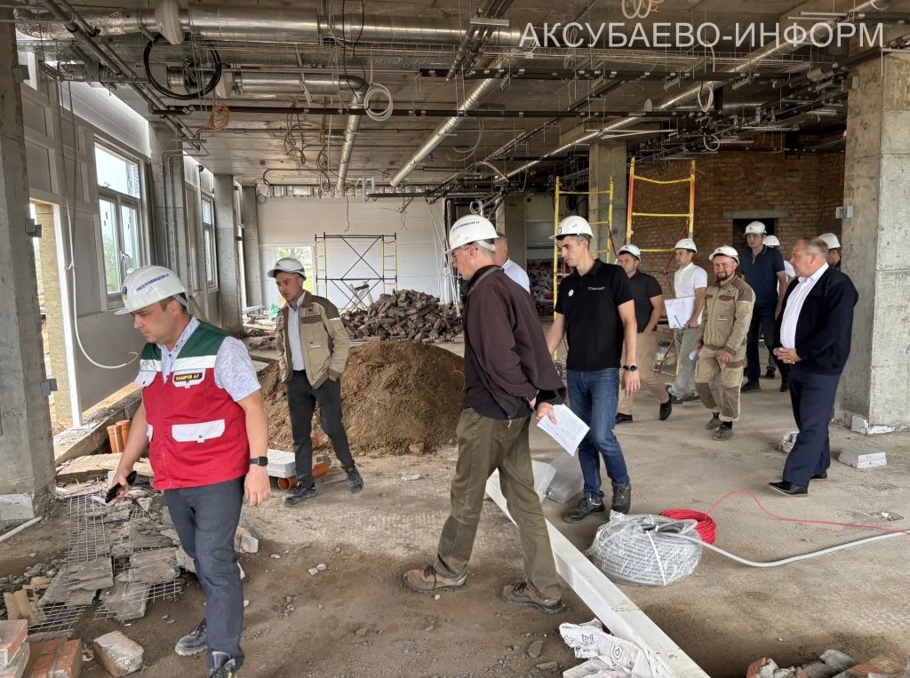 Аксубай районында мөһим социаль объектларны карап чыктылар