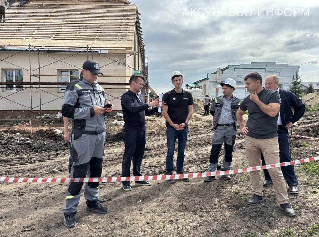 Аксубай районында мөһим социаль объектларны карап чыктылар