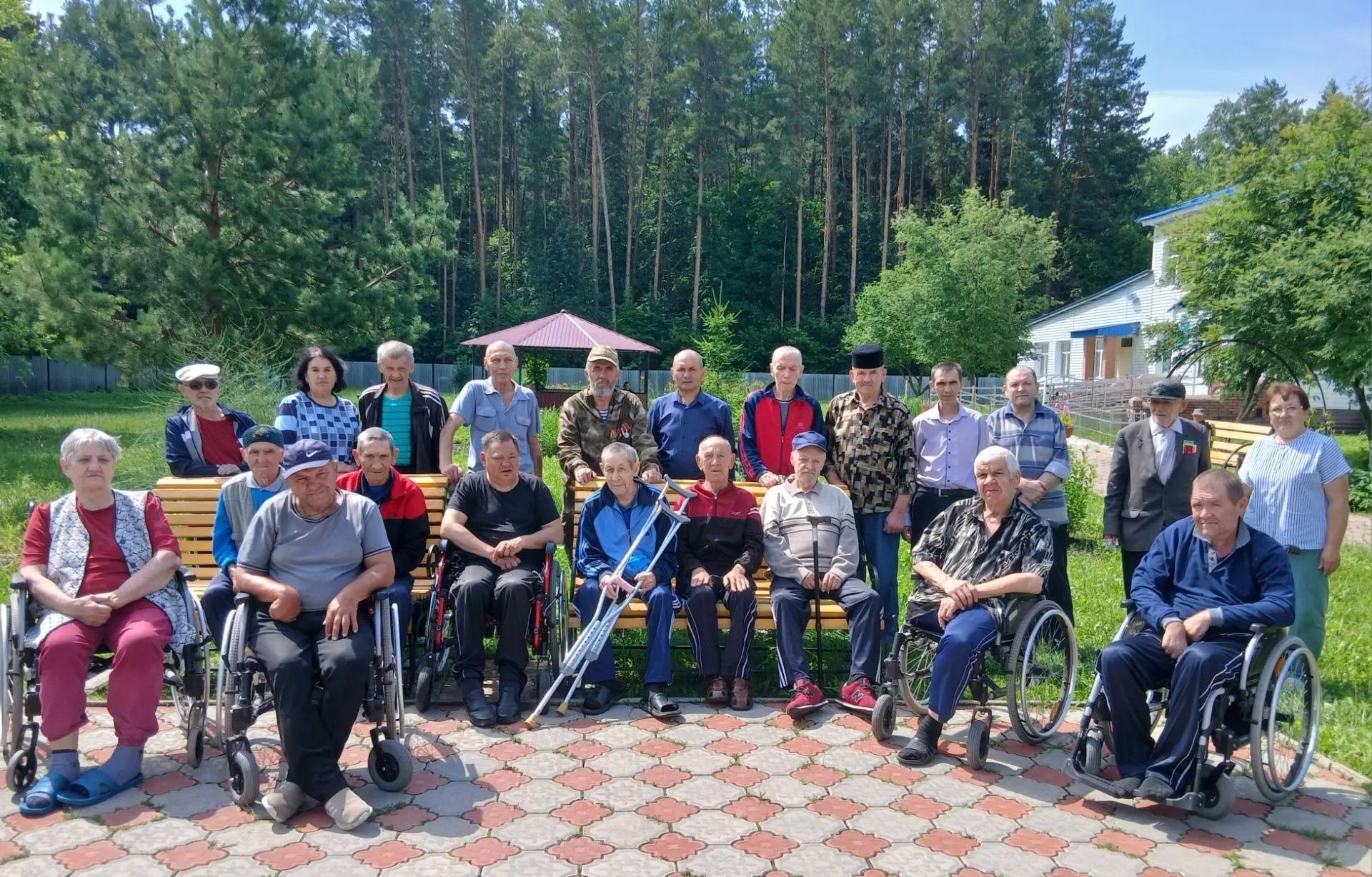 Федоровка интернат-йортында СВО катнашучысы белән Батырлык дәресе узды