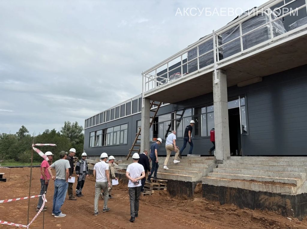 Аксубай районында мөһим социаль объектларны карап чыктылар