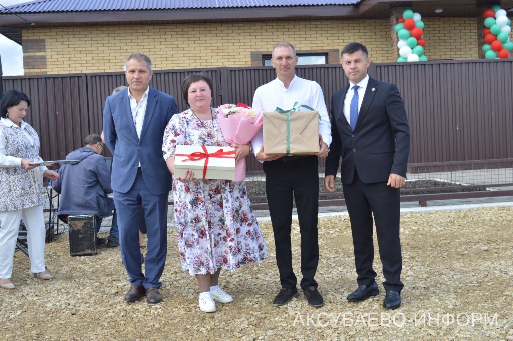 Аксубайда нефтьчеләр өчен дүрт яңа йорт ачылды