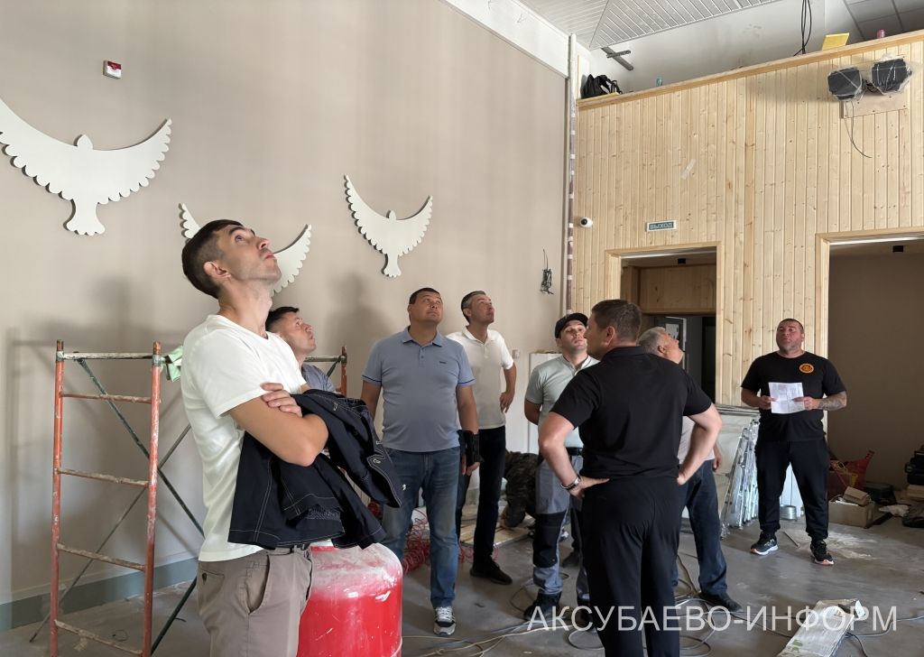 Район үзәгендә социаль инфраструктураны яңарту буенча күләмле эшләр дәвам итә