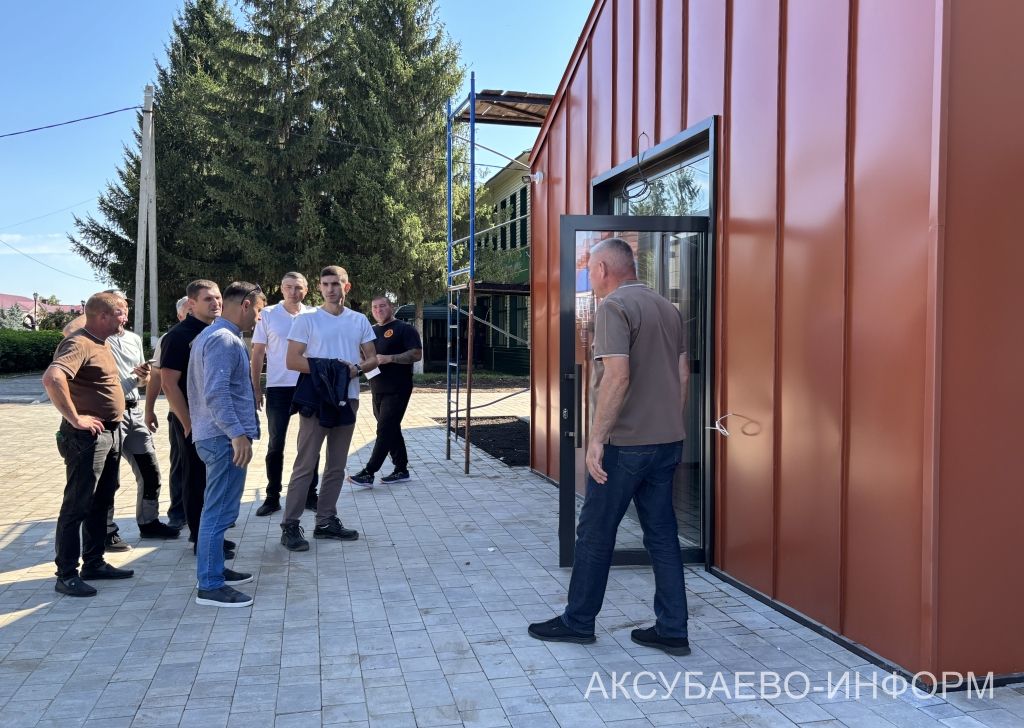 Район үзәгендә социаль инфраструктураны яңарту буенча күләмле эшләр дәвам итә