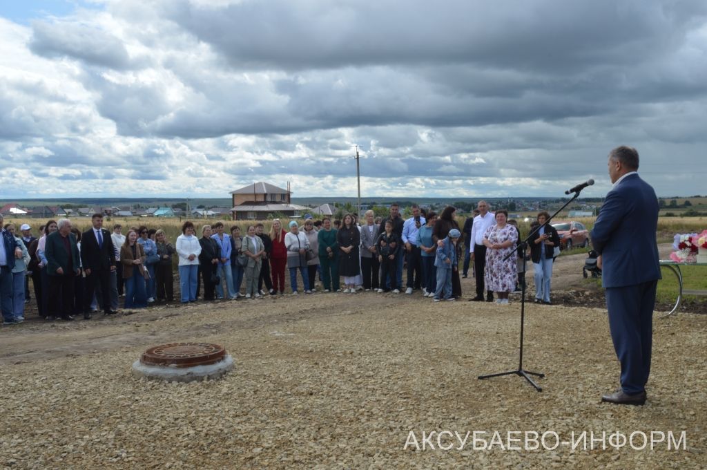 Аксубайда нефтьчеләр өчен дүрт яңа йорт ачылды