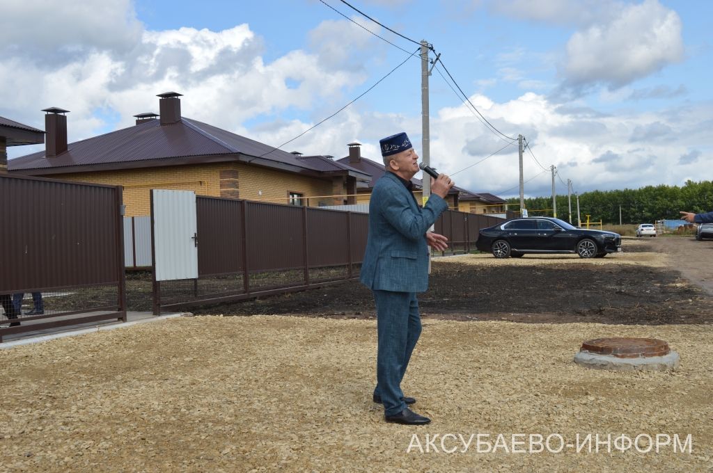 Аксубайда нефтьчеләр өчен дүрт яңа йорт ачылды