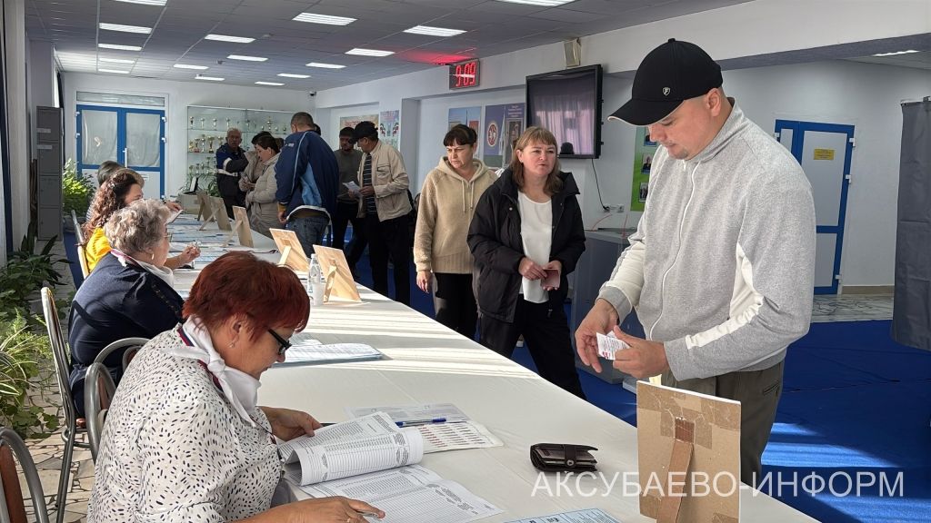 Аксубай районында тавыш бирү участоклары ачылды