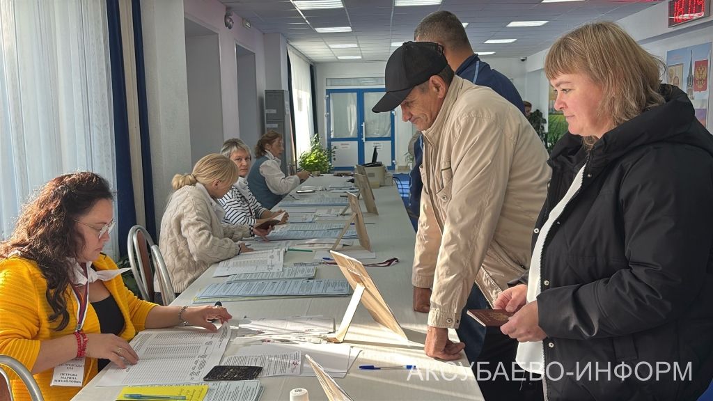 Аксубай районында тавыш бирү участоклары ачылды