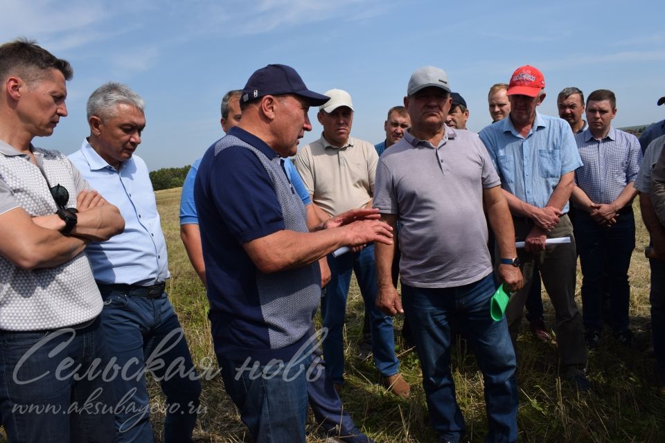 Марат Ахметов встретился с аграриями Аксубаевского района