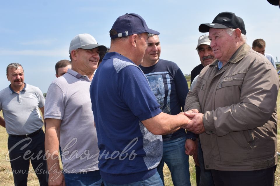 Марат Әхмәтов Аксубай районы аграрияләре белән очрашты