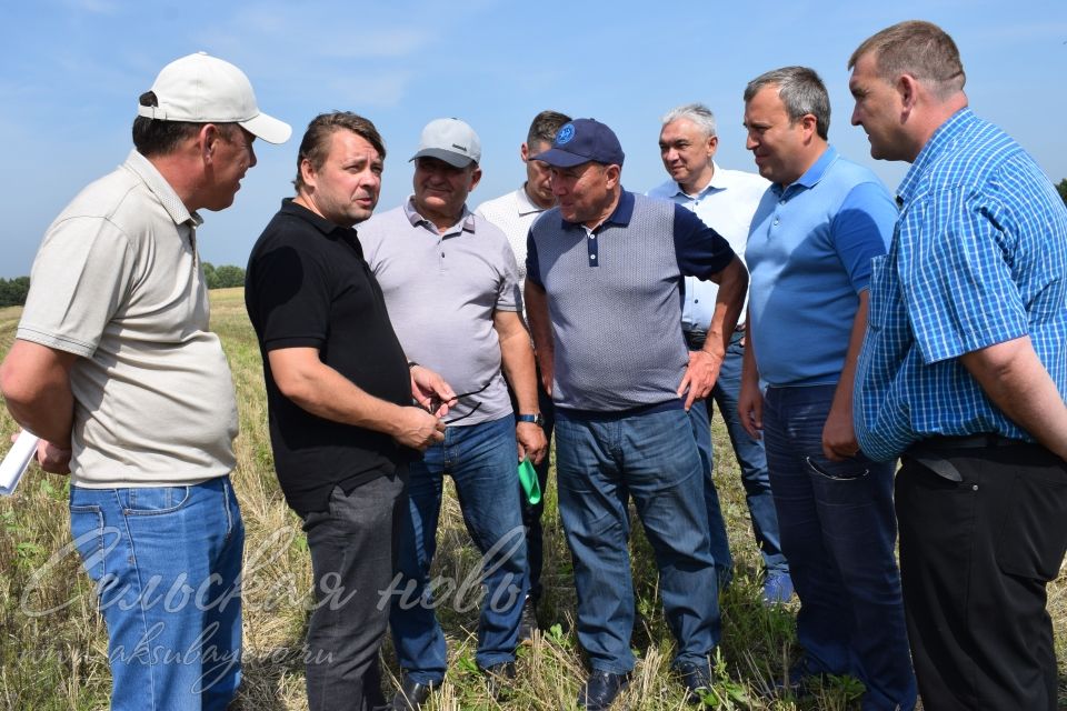 Марат Әхмәтов Аксубай районы аграрияләре белән очрашты