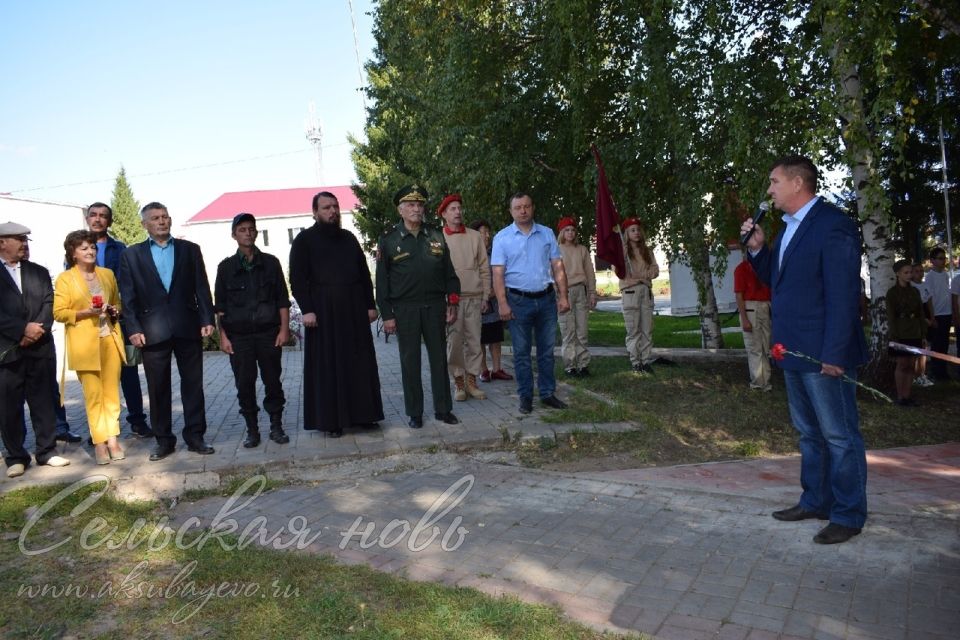 В Аксубаеве открылся обелиск, посвященный воинам ракетных войсках стратегического назначения