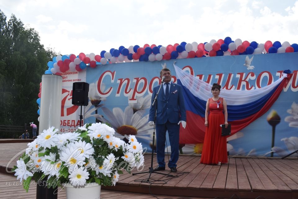 Россиянең 30 яшьлеген Аксубайда бәйрәм концерты белән билгеләп үттеләр
