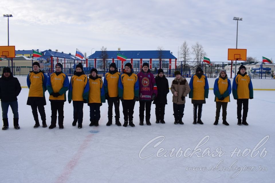 Аксубаевский «Барс» стал первым в республике по хоккею