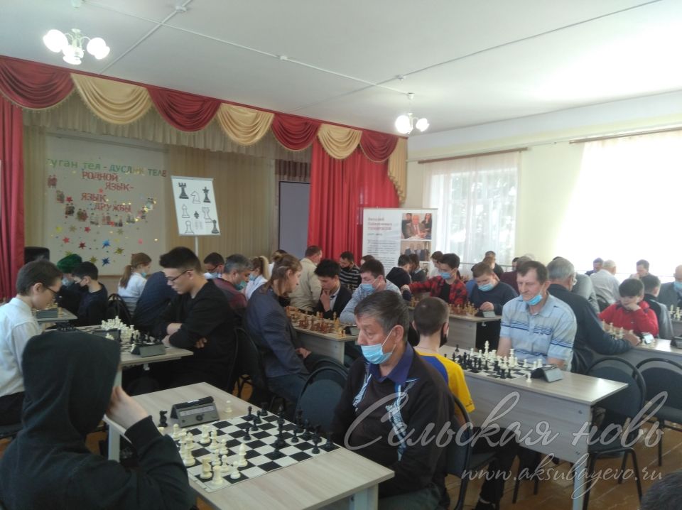 Аксубаевские шахматисты снова первые на турнире