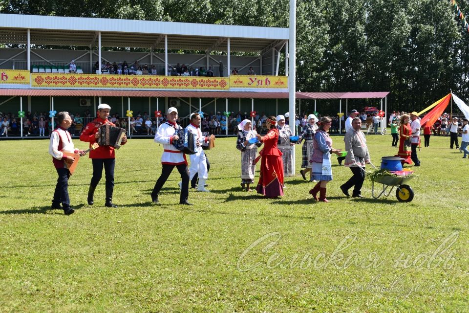 Аксубаевцы отметили праздник чувашской национальной культуры Уяв